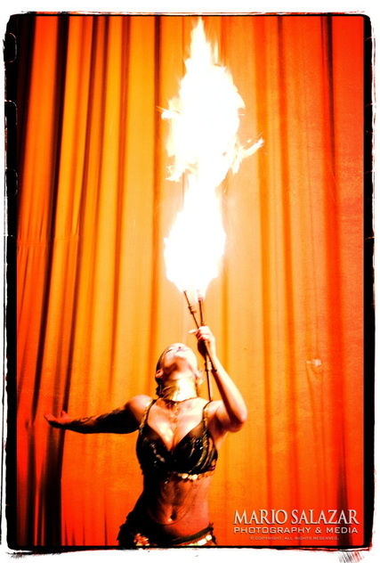 fire breather girl hot sexy belly dancer 